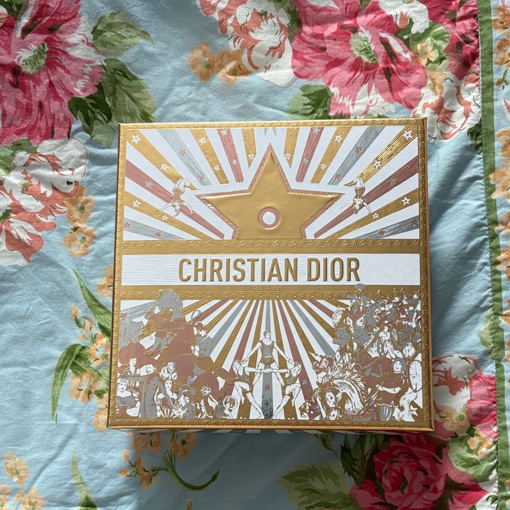 Dior Gold and White Decorative Box